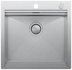 Clearwater Urban Smart Brushed Stainless steel 480 mm Inset Kitchen Sink