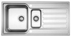 Clearwater Indio Stainless Steel 1.5 Bowls & Reversible Drainer Inset Kitchen Sink - Stainless Steel