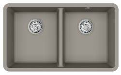 Clearwater Nova Quarex Granite Double bowl Inset or Undermount Kitchen Sink