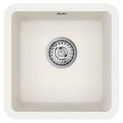 Clearwater Nova Quarex Granite 330 mm Single bowl Inset or Undermount Kitchen Sink