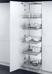 Vauth-Sagel Tal Gate, Swing Out Larder Unit - Premea Solid Base and Wire Baskets