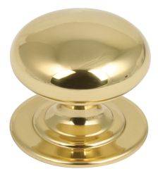 Grosvenor 32mm Brass Kitchen Door Knob