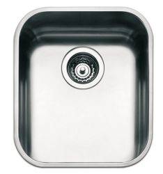 Smeg Alba Brushed Stainless steel 400 mm Undermount Kitchen Sink - UM40