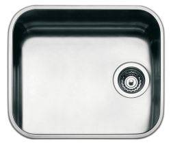 Smeg Alba Brushed Stainless steel 450 mm Undermount Kitchen Sink - UM45