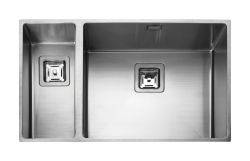 Rangemaster Atlantic Kube Stainless steel 1.5 bowl Undermount Kitchen Sink - KUB5018