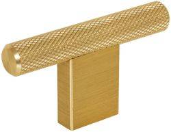 Graf 2 Knurled Aluminium Kitchen Door T Knob
