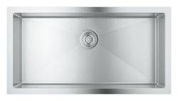 Grohe K700 Satin Stainless steel 800 mm Inset or Flush mount Kitchen Sink - 31 576 SD0