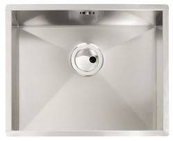 Abode Matrix R0 Brushed Stainless steel 500 mm Undermount Kitchen Sink - AW5009