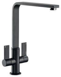 Abode Quantic L-Spout Dual Lever Mixer Tap
