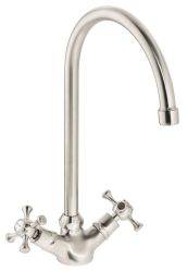 Abode Burford C-Spout Dual Lever Mixer Tap