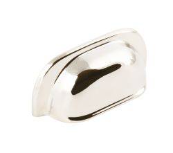 Parina Brass Kitchen Door Cup Pull Handle