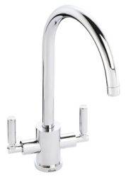 Abode Atlas dual lever C-spout mixer tap