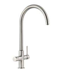Pronteau Prothia, Single lever, C-Spout, 3-in-1 Instant Hot Water Kitchen Tap