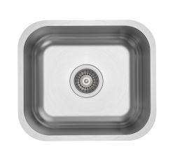Clearwater Tango Undermount Stainless Steel 410mm Single Bowl Inset or Undermount Kitchen Sink
