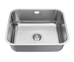 Clearwater Tango Undermount Stainless Steel 500mm Single Bowl Inset or Undermount Kitchen Sink