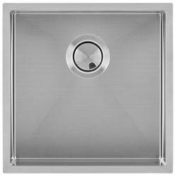 Clearwater Volta Brushed Stainless steel 400 mm Inset or Undermount Kitchen Sink