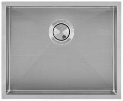 Clearwater Volta Brushed Stainless steel 500 mm Inset or Undermount Kitchen Sink