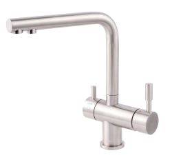 Clearwater Zuben, Dual Lever, L-Spout, 3-in-1 Filtered Water Kitchen Tap