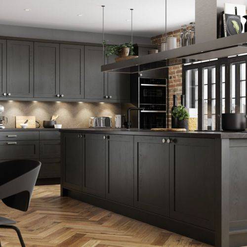 Shaker 25 Kitchen - Stock - Graphite