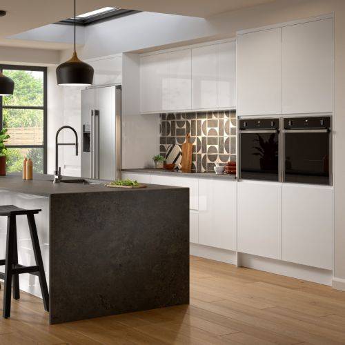 J-Pull 05 Kitchen - Stock - Supergloss White