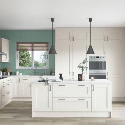 Shaker 13 Kitchen - Stock - Porcelain