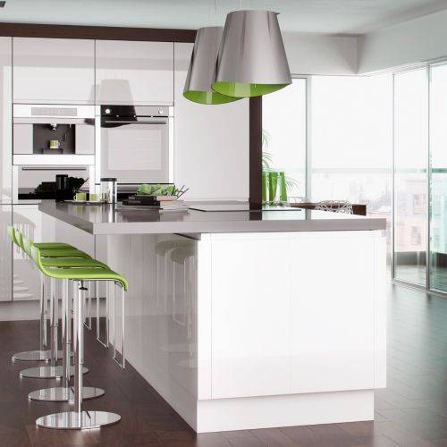 J-Pull 12 Kitchen - Stock - White