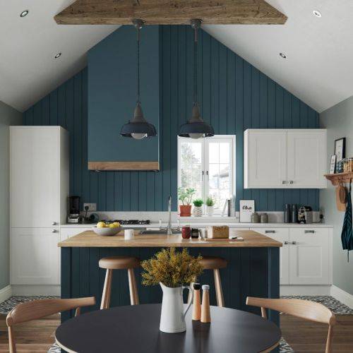 Shaker 16 Kitchen - Stock - Ivory