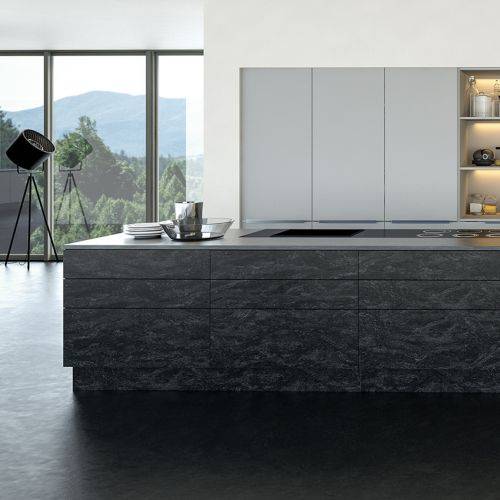 Slab 1 Kitchen - MTO - Smooth Light Grey