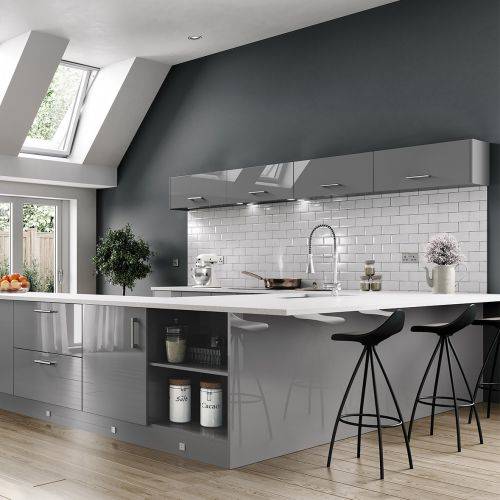 Slab 12 Kitchen - Stock - Dust Grey
