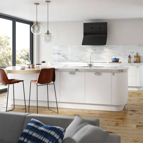 Slab 11 Kitchen - Stock - White