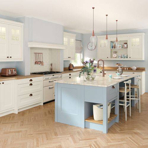 Shaker 27 Ash Kitchen - Stock - Porcelain