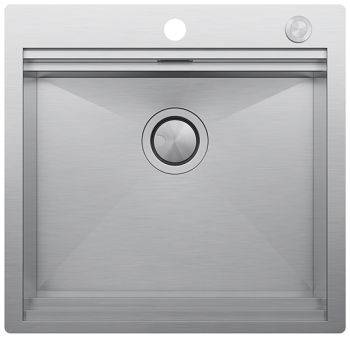 Clearwater Urban Smart Brushed Stainless steel 480 mm Inset Kitchen Sink
