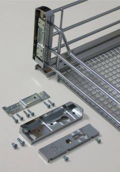 Door Front Fixing Brackets, for Pull Out Storage Set, for Door Front Fixing Cabinets, Vauth-Sagel