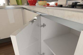 Kato Zinc Alloy Kitchen Door Inset Handle