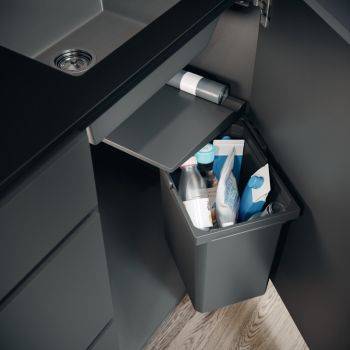 Vauth Sagel Envi Single - 400mm & 450mm - swing out kitchen cupboard bin