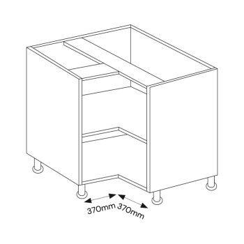 L Shaped Corner Base Unit
