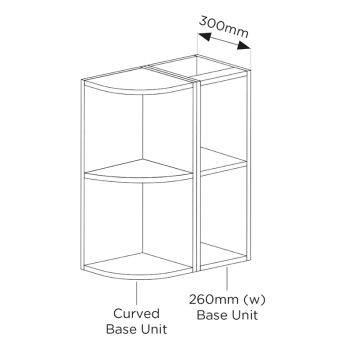 Curved Base Unit