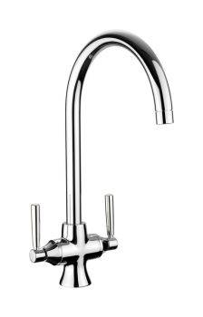 Rangemaster Cruciform Spa Filtered Water Dual Lever Tap