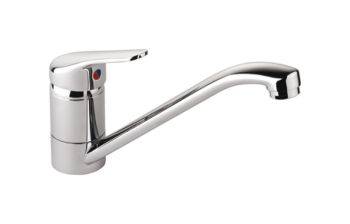 Rangemaster Aquaflow, Single lever, Low Spout, Chrome Kitchen Mixer Tap - TAF1CM/