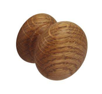 Cross Grain Oak Kitchen Door Knob