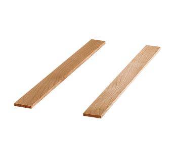 Beech Glides, for Free Standing Wicker Baskets