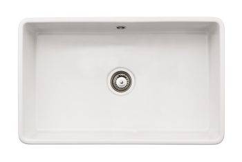Abode Provincial White Ceramic 735 mm Belfast mount Kitchen Sink - AW1020