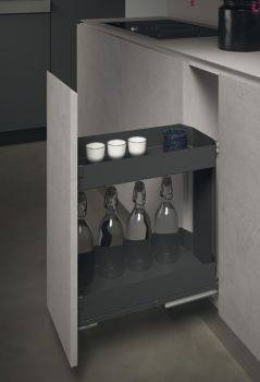 Double Basket, Pull Out, for 300/400 mm Cabinet Width