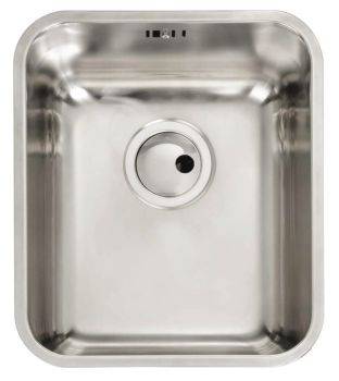 Abode Matrix R50 Brushed Stainless steel 340 mm Undermount Kitchen Sink