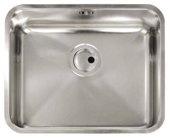 Abode Matrix R50 Brushed Stainless steel 500 mm Undermount Kitchen Sink