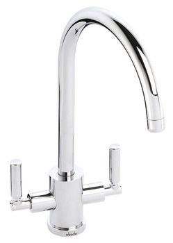 Abode Atlas dual lever C-spout mixer tap