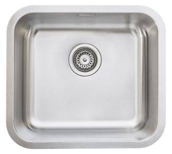 Hafele Christina 450mm single bowl sink - Unhanded