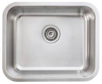 Hafele Christina Polished Stainless steel 500 mm Undermount Kitchen Sink