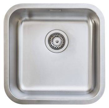 Hafele Christina Polished Stainless steel 400 mm Undermount Kitchen Sink