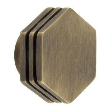 Nile Brass Kitchen Door Knob